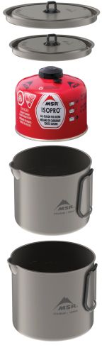 Popote MSR Titan Kettle 1400 ml.